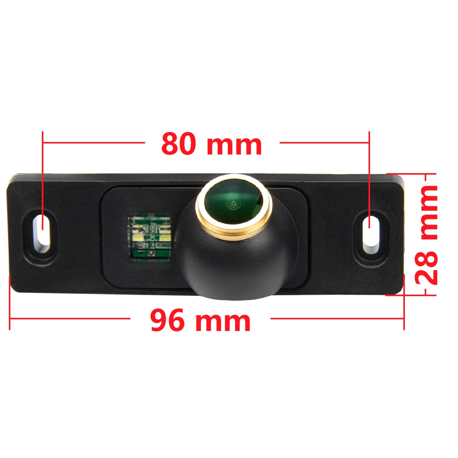 Hd 1280 x 720p gylden bil bakfra rygg backup kamera til subaru skogbruker impreza tre kasser saab 93 9-3 95 9-5 frihet vogn