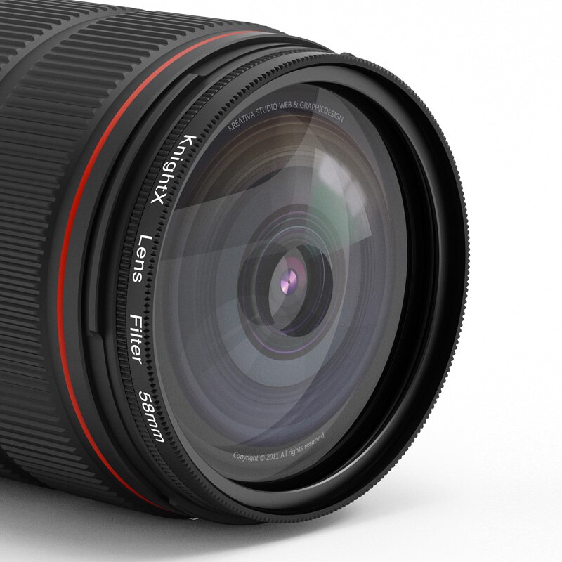 Knightx Wazige Prisma Filter 49-77Mm Professionele Camera Lens Fotografie Dromerige Wazige Voor Canon Nikon Sony Camera