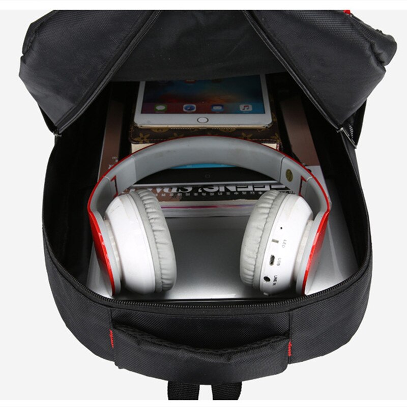 15.6inch Anti-theft Laptop Backpack Business Casual Large-capacity Backpack Oxford Cloth Waterproof Student Backpack Pr