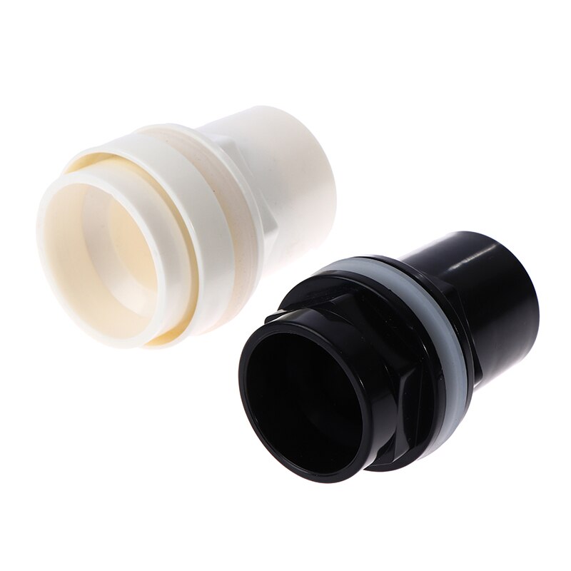 20-50mm PVC Connectors Thicken Fish Tank Pipe Garden Drain Pipe Adapter