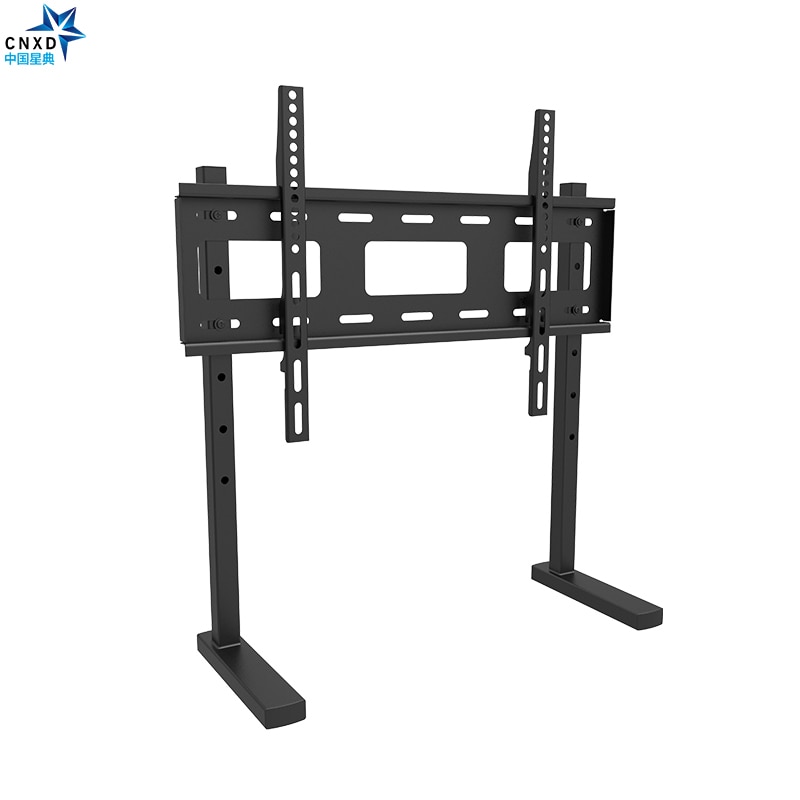 Support TV pour écran LCD et Plasma LED 32-65 &quot;, VESA MAX 600x400mm, montage au sol avec 3 ensembles de réglage en hauteur