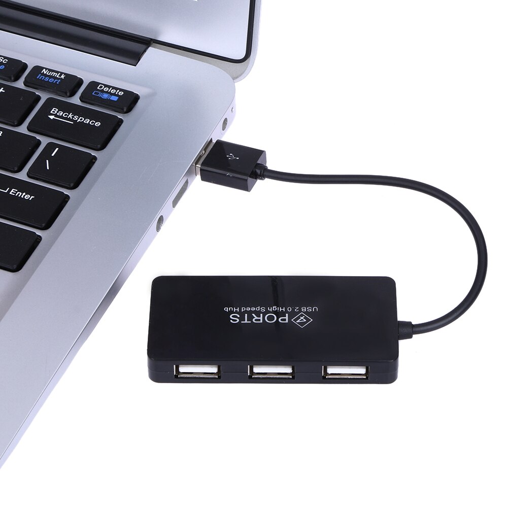 4 Häfen USB Hub hoch Geschwindigkeit USB 2,0 Hub A... – Grandado