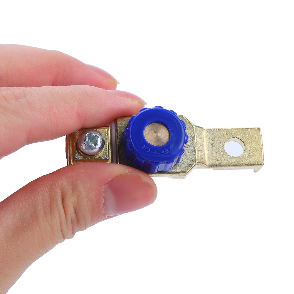 Universal Motorcycle Battery Power Off Switch Link Terminal Quick Cut-off Disconnect Master Isolator ABS Copper Material