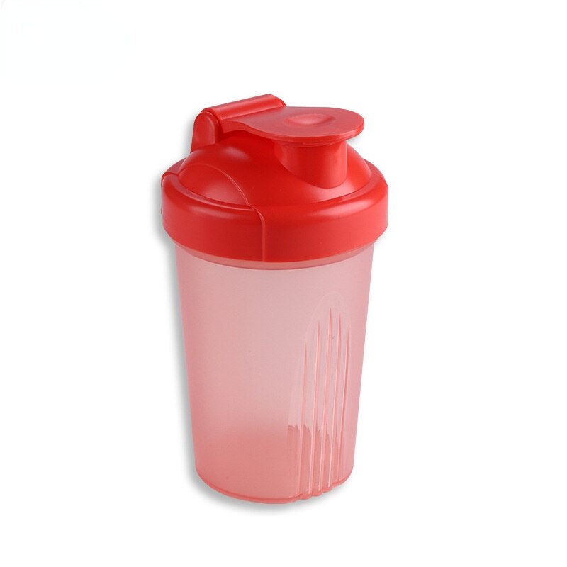 Shake Cup 400ml Sports Cup Plastic Water Cup Fitness Milkshake Blending Cup