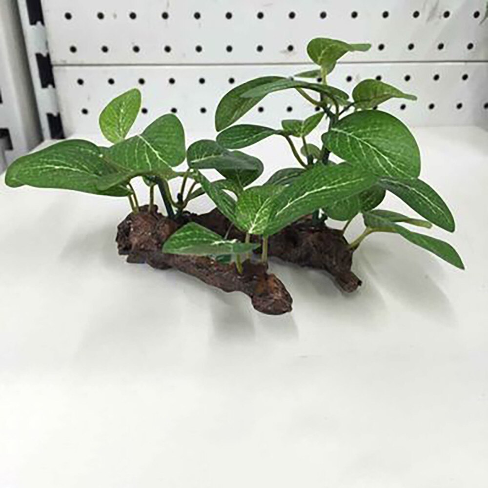 Aquariumplanten decoratie kunstmatig water onkruid accessoires voor aquarium aquarium decoratie ornament plastic aquarium landschappen: 3 12 x 6 x 10cm