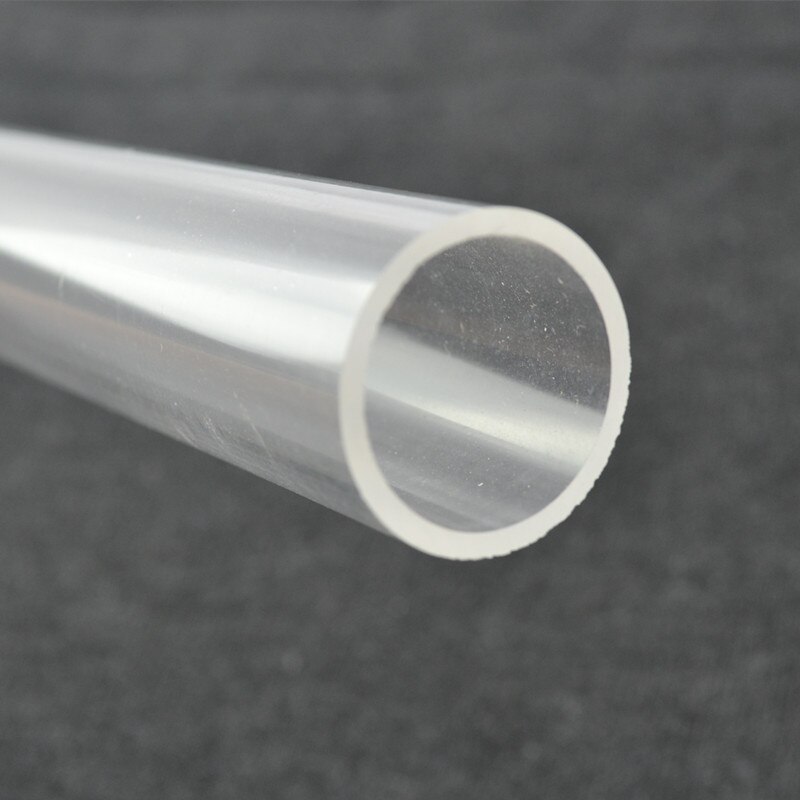 Tuyau Acrylique Transparent 46 Pouces – Diamètre Extérieur 1,75 Pouce, Paroi Mince, Pour Projets DIY