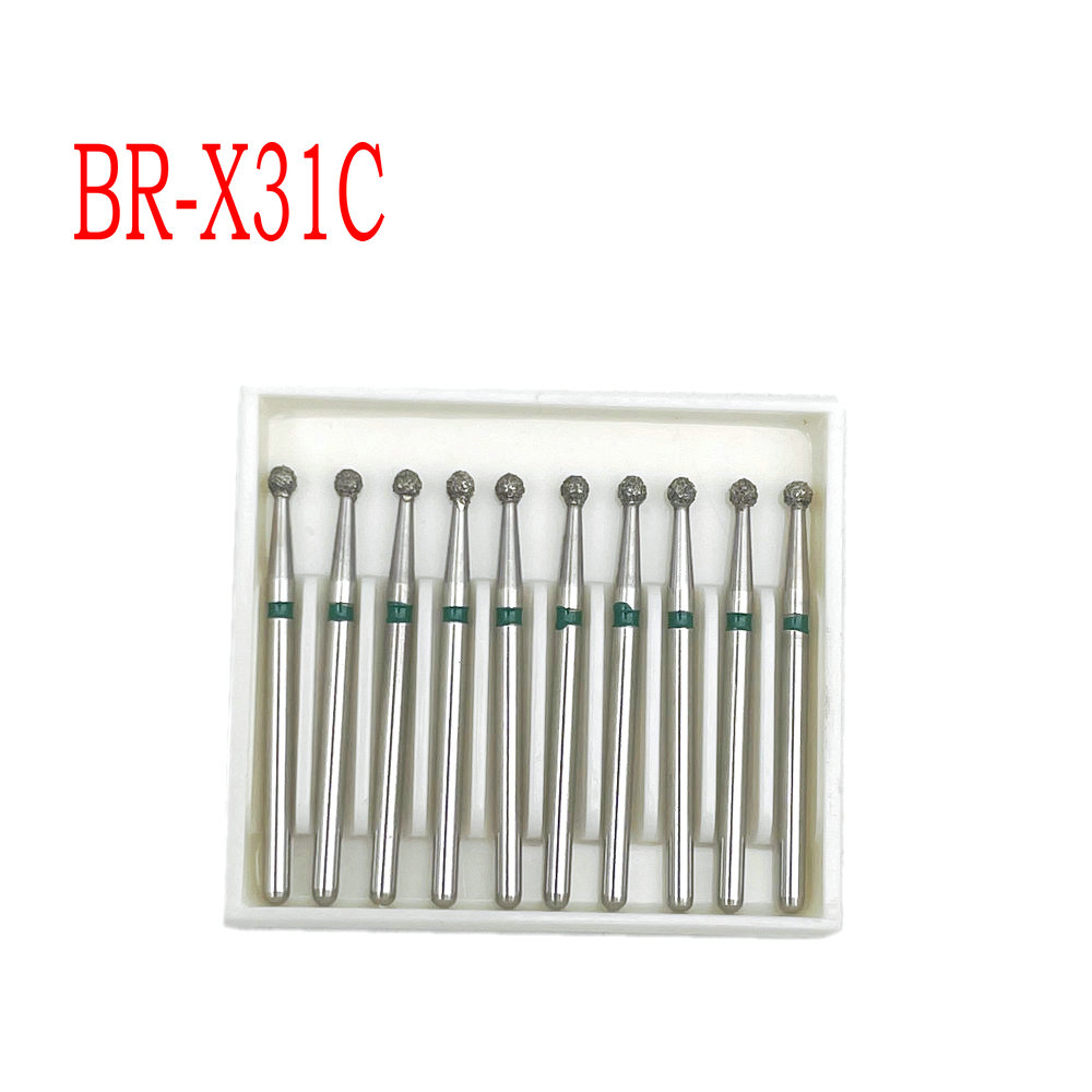 5/10pcs Extra Long Dental Diamond Burs FG Diamond 1.6mm Shank for High Speed Handpiece Burs Dentist Tools