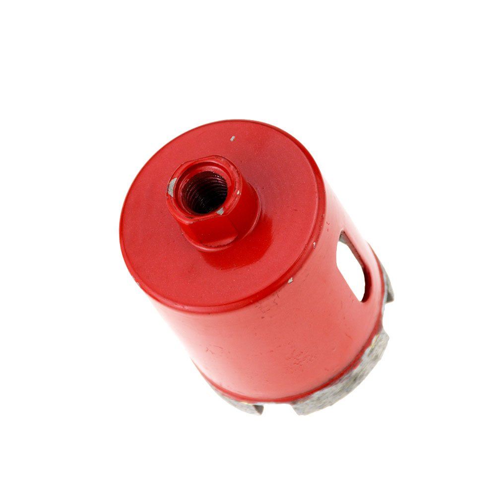 1pc m10 -gjenget 6-100mm diamantboring kjernebor betong keramiske fliser murstein hullsag til murstein vinkelsliper tilbehør