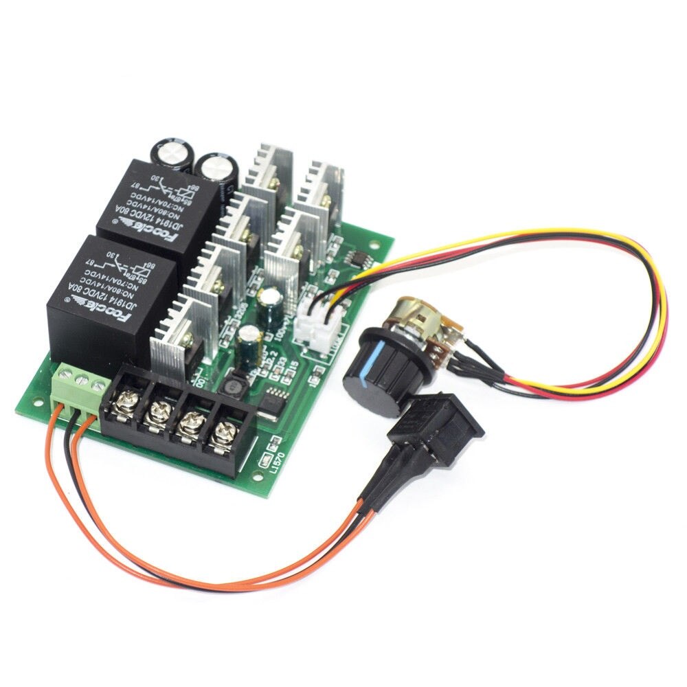 DC 40A DC Motor Speed Control Reversible PWM Controller 12V 24V 36V 48V 2000W