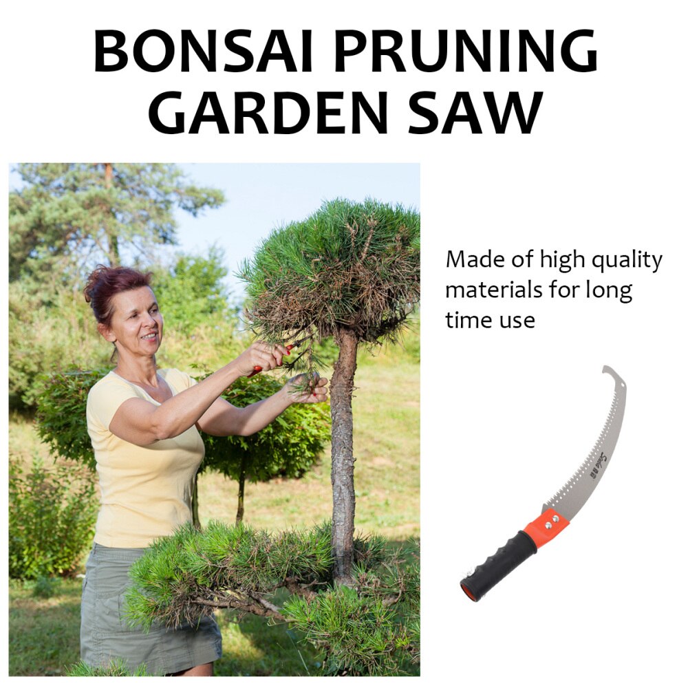 1pc Hand Saw Garden Trimming Saw Woodworking Tools Woodworking Saw Wood Cutting Saw for Wood Bonsai Garden
