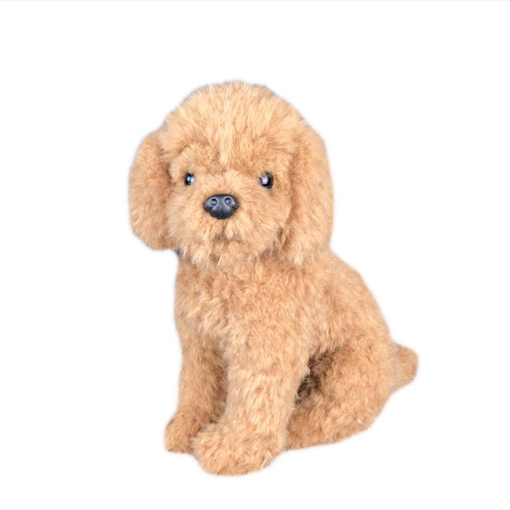 Realistische Poedel Hond Puppy Dier Zachte Gevulde Pop Sofa Couch Decor Kinderen Speelgoed Kerst En Nieuwjaar Kinderen: 2 Sitting