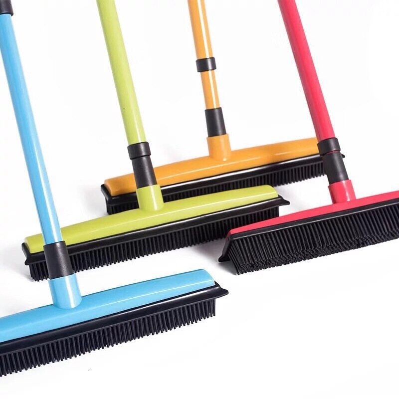 Boden Haar besen Staub Schaber &Ampere; Haustier gummi Pinsel Teppich teppich reiniger Kehrmaschine Keine Hand Waschen Mopp Reinigen Wischen Fenster werkzeug