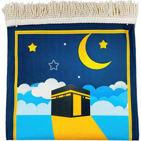 Roze Gebedskleed Voor Moslims - Dik 1 Cm - 110x70 Cm - Antislip Achterkant - Ook Voor Meditatie & Yoga