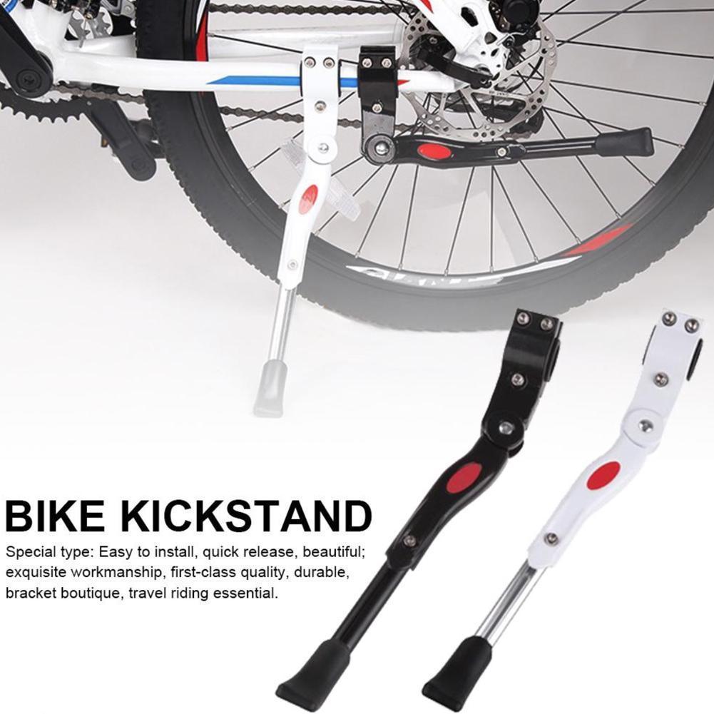 Mountain Bike Bicycle Aluminum Alloy Single Support Support Car Alloy Support Support Ladder Side Single Foot T4J6