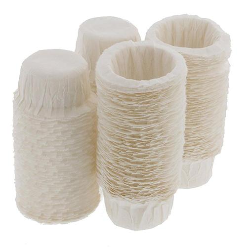 100Pcs Vervanging Witte Koffie Filters Enkele Serveren Papier Voor Koffie Keuken Koffie Filters Wegwerp Papieren Filters Cups