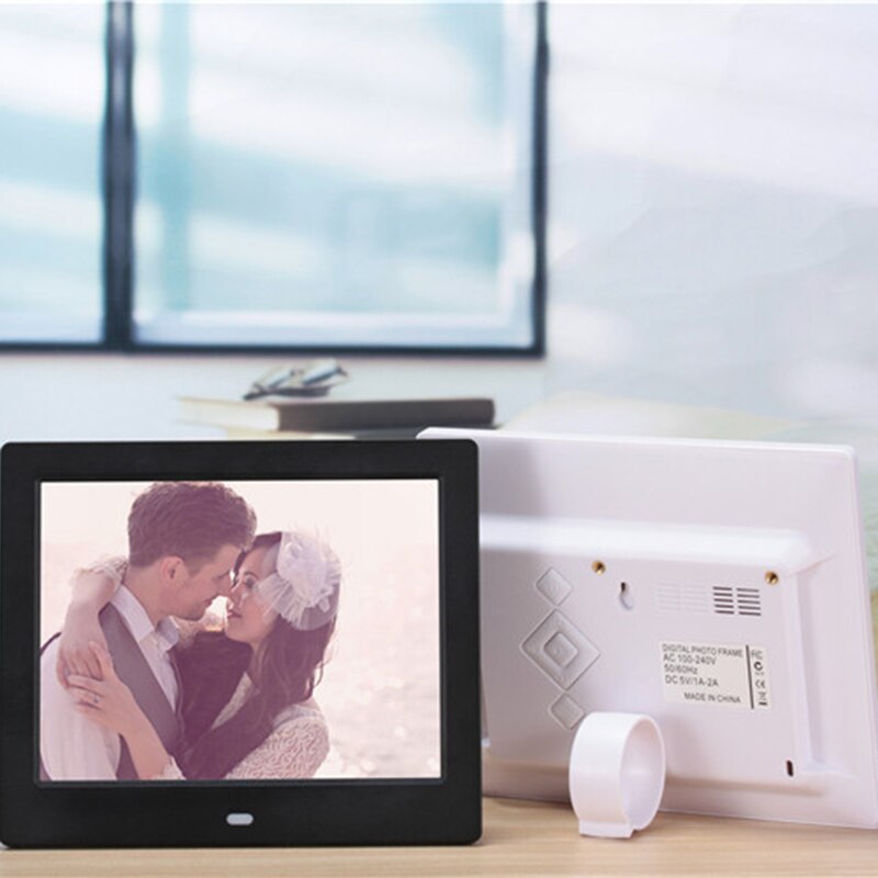 8 inch Screen digital photo frame HD 1024x768 LED Electronic Photo Album Picture Video Player Music Calendar Video Playback