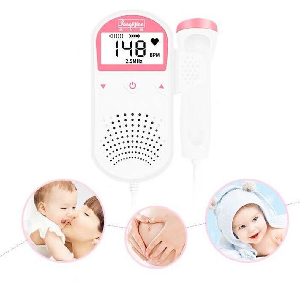 Fetal Heart Rate Lcd Display No Radiation Pregancy... – Grandado