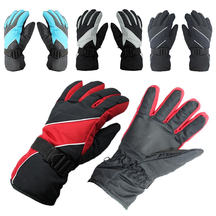 Warm Mannen Waterdicht Winddicht Outdoor Wanten Handschoenen Vijf Vingers Thermische Skiën Klimmen Fietsen Wandelen Sport