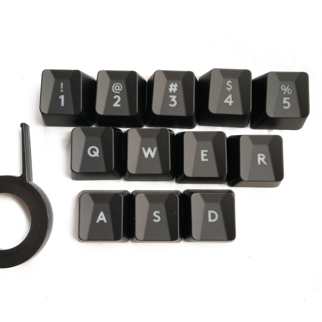 12Pcs Bump Keyboard Keycaps for logitech G413 G613 G910 G810 G310 Backlit Keycap