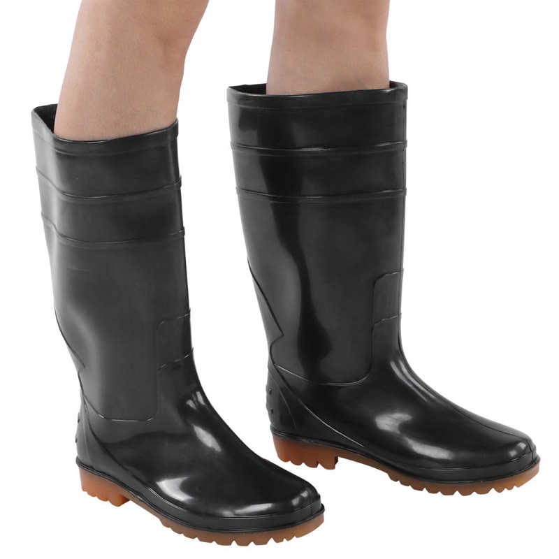 Botas impermeables antideslizantes para el trabajo, para el jardín, granja, ganado, 1 par