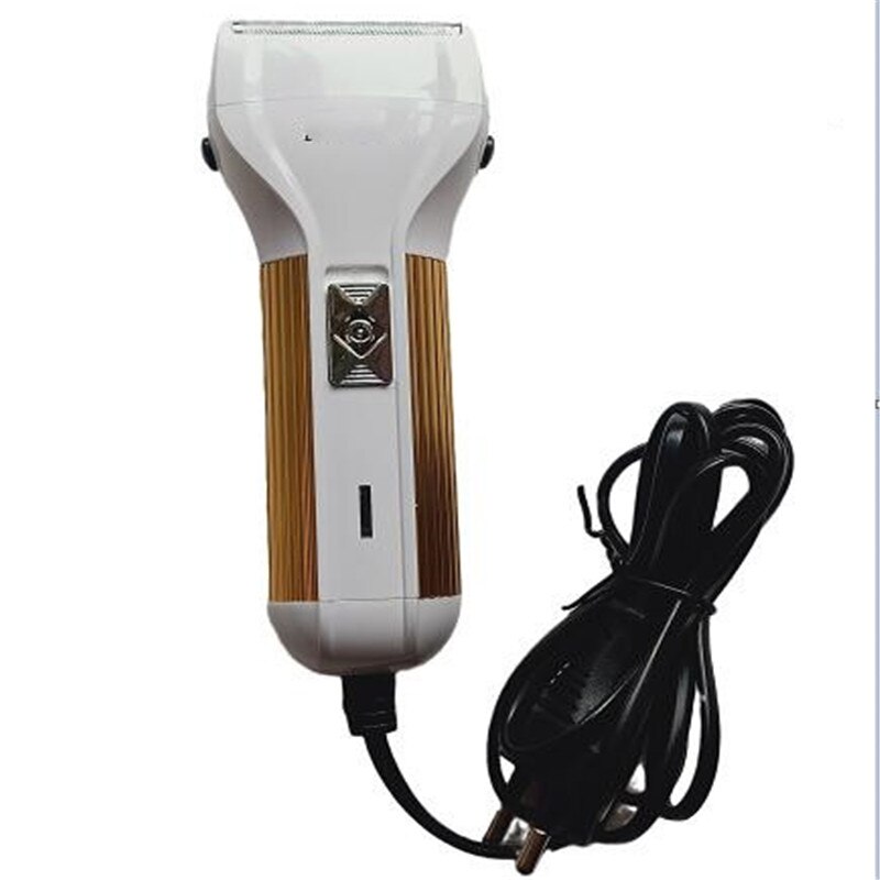 Elektrisch scheerapparaat voor mannen, baard, scheerapparaat met stekker, netsnoer, scheerapparaat voor mannen, snorrentrimmer, scheerkop, scheerapparaat