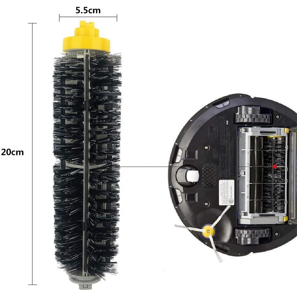 Replacement Main Roll brush For iRobot Roomba 600 Series 605 610 614 615 616 620 625 630 631 Vacuum cleaner Beater Bristle Brush
