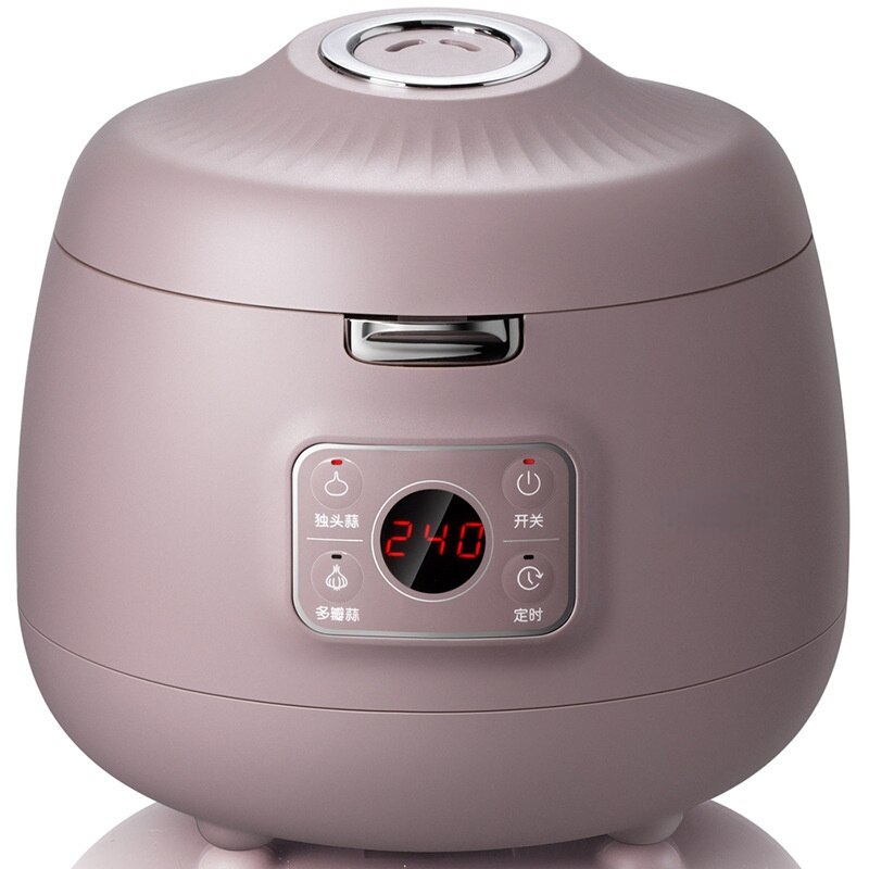 Machine à Fermenter l&#39;ail en forme de clou de girofle noir, 220V, 90w, minuterie de séchage automatique, double revêtement en acier inoxydable 304, 2 cuiseurs à vapeur