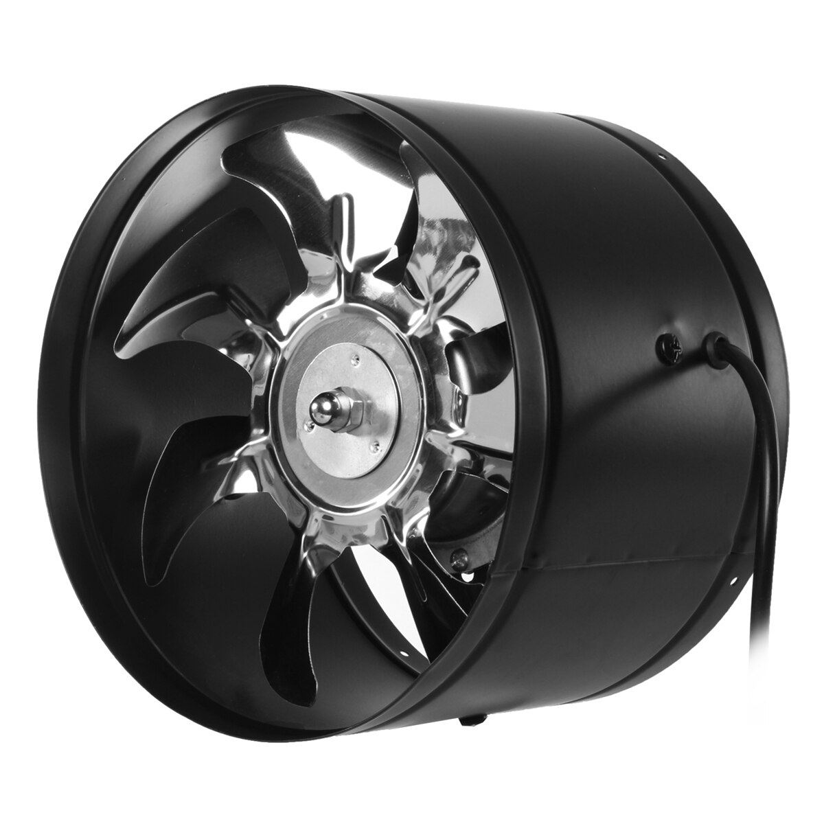 6-10'' Hydroponic Inline Duct Booster Exhaust Fan Ventilation Extractor Bathroom Environmental Controls HVAC Systems & Parts: 8inch 60w