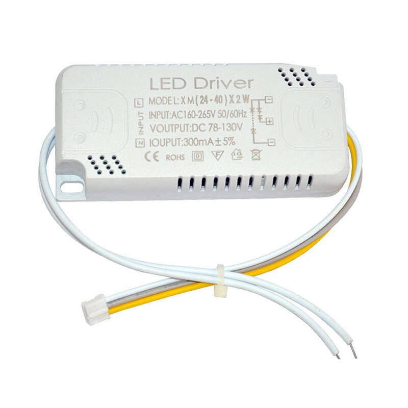 Ultra-dünne LED-treiber Strom 280mA 8-25W/50-70W SMD PCB licht Decke netzteil Doppel farbe 3Stift beleuchtung transformatoren