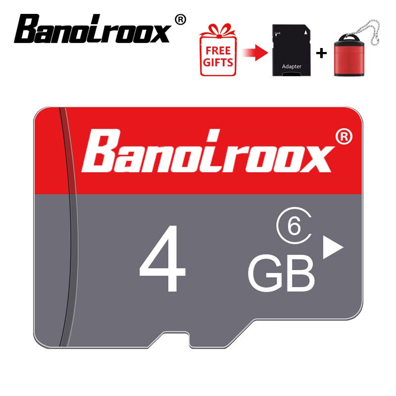 Banolroox Micro SD card 128GB флешка 8GB 16GB 32GB 64GB C10 карта памяти memory card microsd 128GB with adapter&card reader: 4GBadapter reader