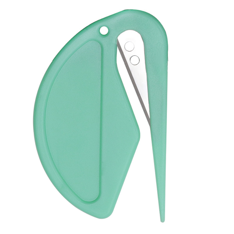 1 Piece Letter Opener Envelope Mail Slitter With Razor Wrapping Cutter Box Opener Safe Mail Opener For Home Office Envelope: Red