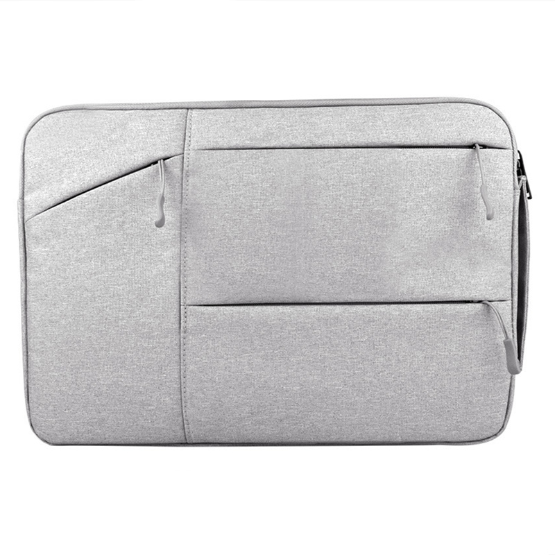 Funda a prueba de golpes para portátil ASUS VivoBook F510UA, 15,6 ", Chromebook 14 11,6 ZenBook 13 Flip 12,5, maletín de mano: for Macbook 13 inch / Laptop Bag LightGrey
