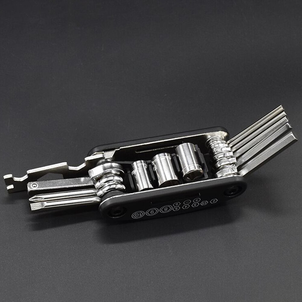 Fiets Gereedschap Repareren Set 16 In 1 Mtb Multifunctionele Reparatie Tool Kit Wrench Schroevendraaier Carbon Staal