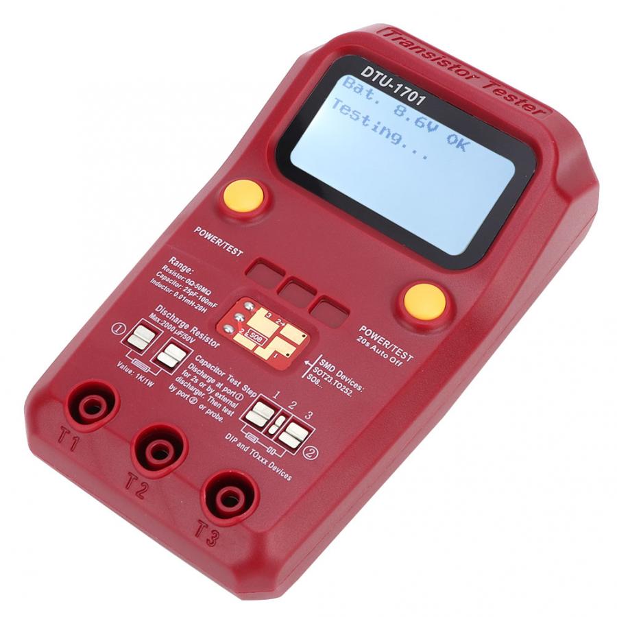 Multifunctional Diode Triode MOSFET Output HFE Testing Instrument Measurement Tool Resistance Meter tools