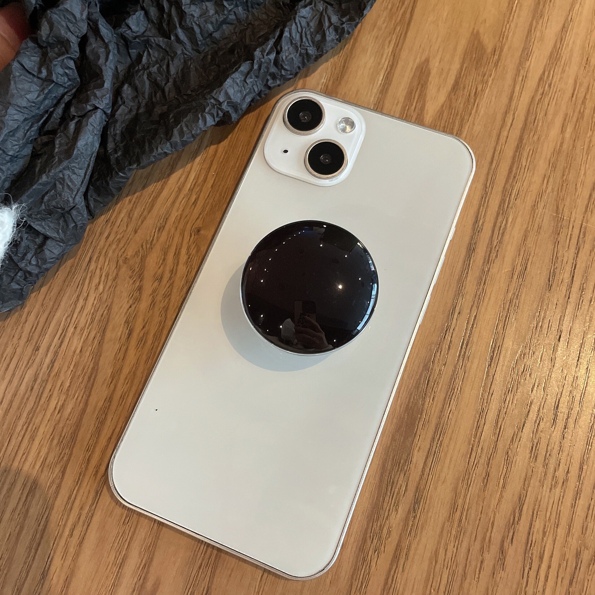 Crystal Finger Grip Holder Stands For Phone Universal Flexible Fold Bracket Expansion Cellphone Stand Socket Lazy Korea Popular: black