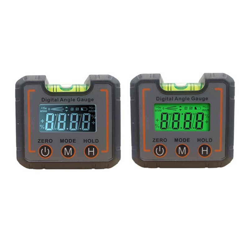 Digital Protractor Angle Gauge Finder Bevel Box Level Bubble Vial 360 Degree