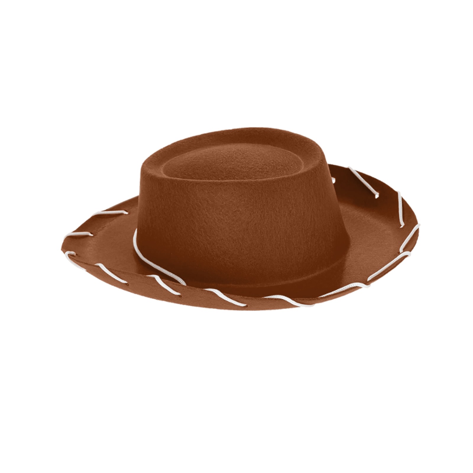 Outdoor Unisex Solid Western Big Brimmed Cowboy Hat Brown Red Western Drawstring Cowboy Hat Daily Accessories: Brown