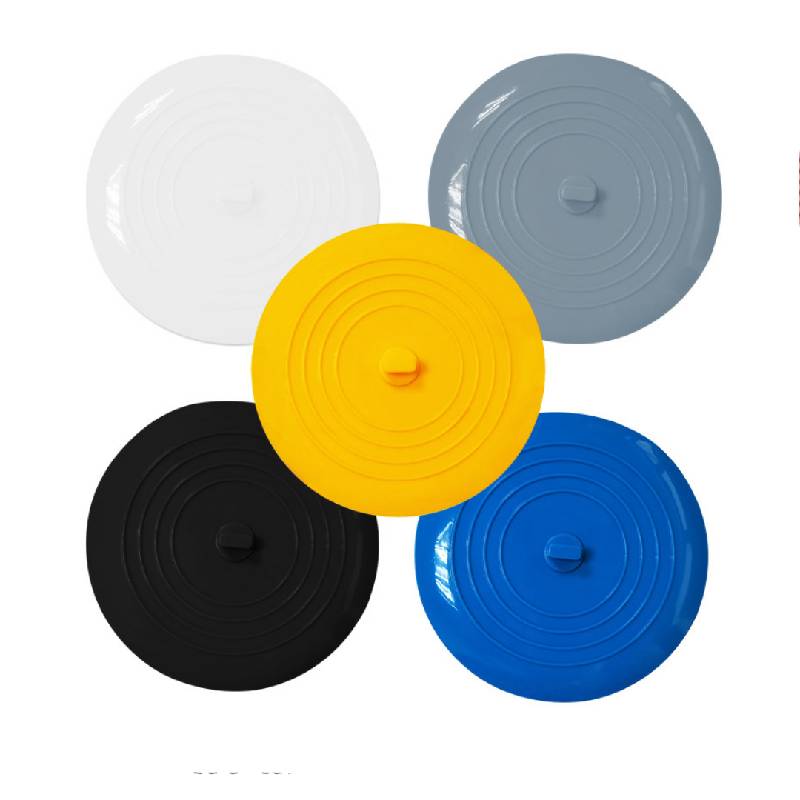 6Inch Siliconen Bad Stopper Grote Bad Drain Stopper Haar Stopper Flat Zuig Cover Drain Plug Voor Keukens Badkamers Wasserij
