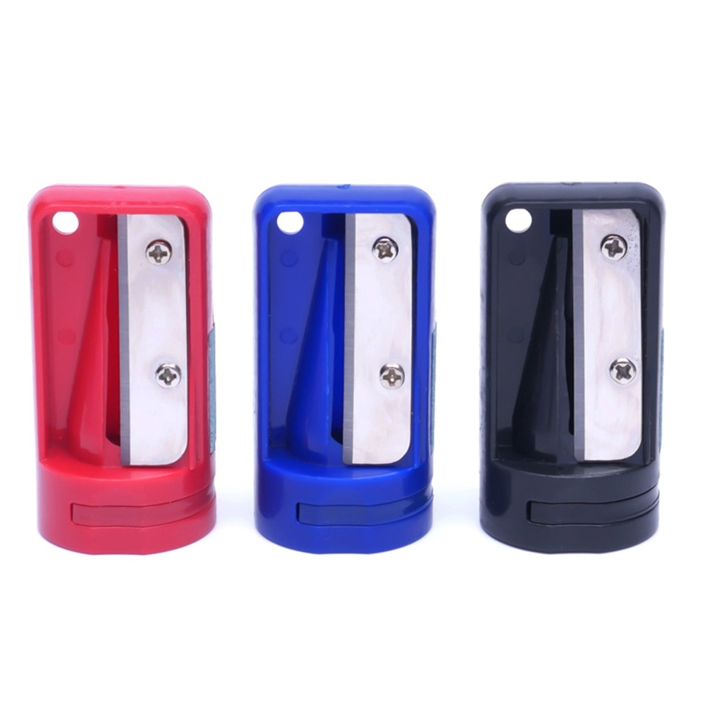 2Pcs Woodwork Carpenter Pencil Sharpener Cutter Shaver Narrow Sharpening Tool Eye Brow Makeup Cosmetic Eyebrow Pencil Cutter