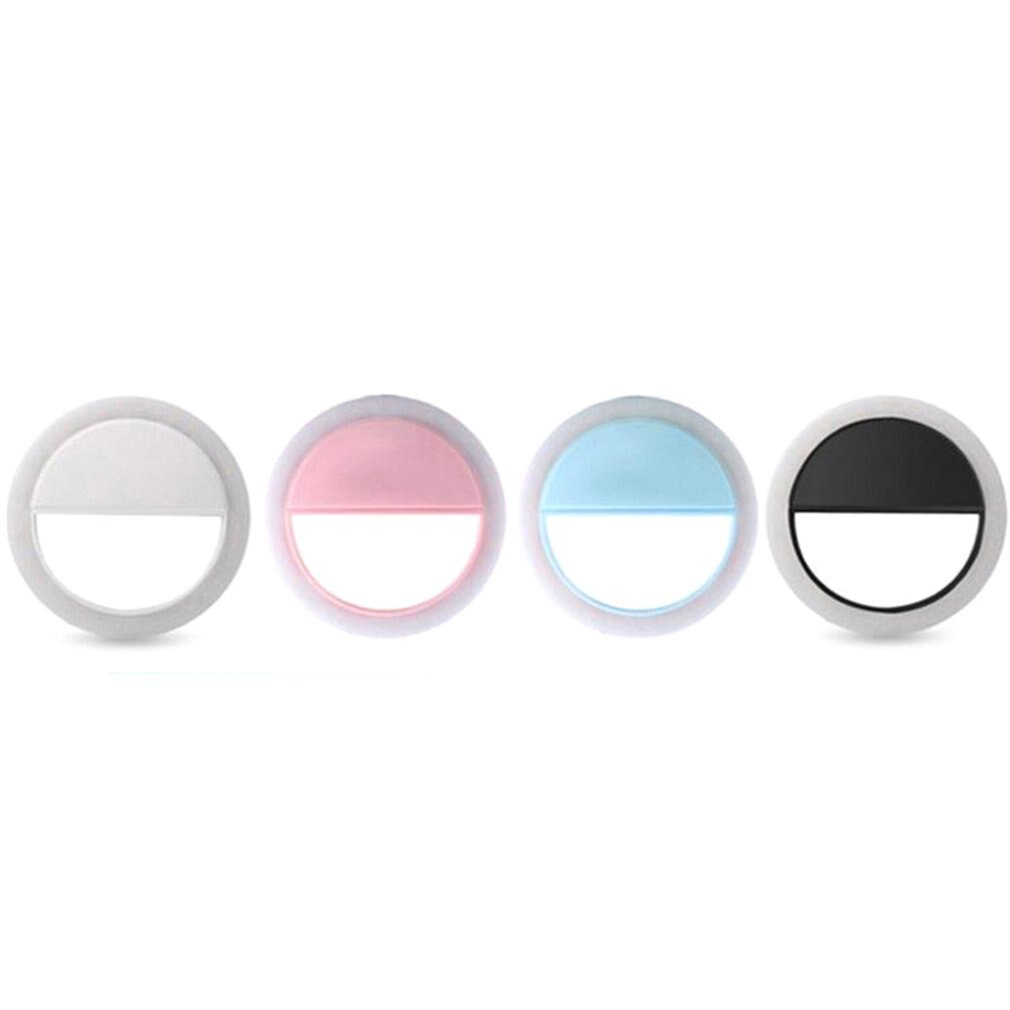 Mini Mobile Phone Led Self-Timer Light Anchor Beauty Lens Live Artifact Round Explosion Ring Mobile Phone Fill Light