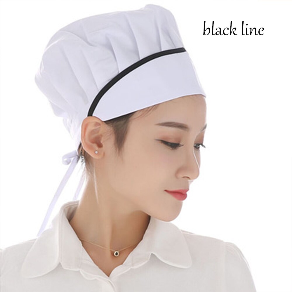 Net Chef Hat Kitchen Health Work Canteen Restaurant Food Service Bakery Baking Female Women Breathable Anti-hair Loss Cap: 7