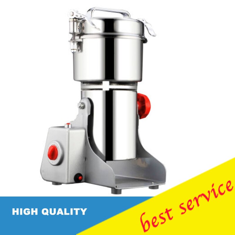 Broyeur multifonction grande poudre 2500W | Grande broyeur à herbes de Type balançoire 700G grande Machine à poudre G