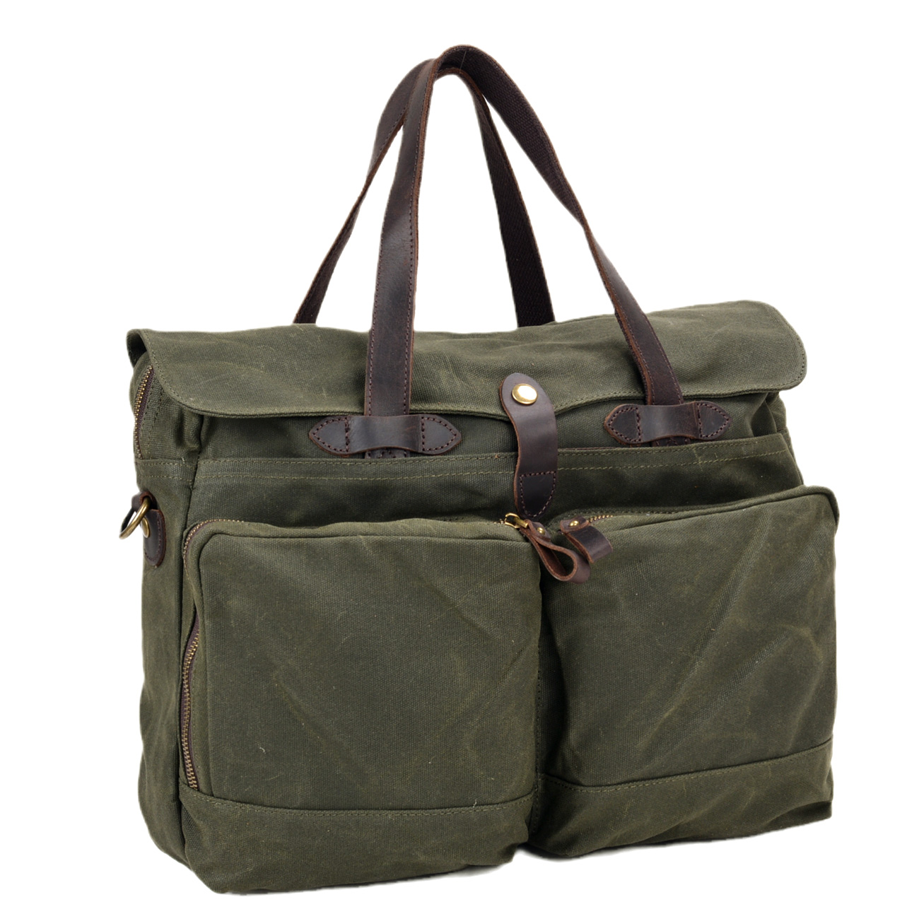Zakelijke Koffer Reizen Canvas Tas Mode Grote Capaciteit Aktetas Draagbare Messenger Bag