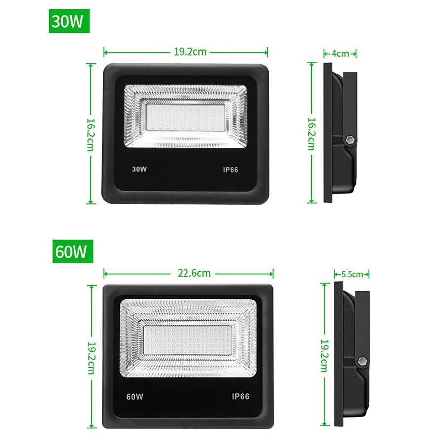 UV LED Floodlight 30W 60W Ultra Violet LED Black L... – Vicedeal