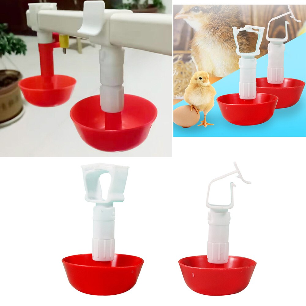 Type vierkante buis speciale automatische drinkbak voor kippen 5 stuks kippendrinker