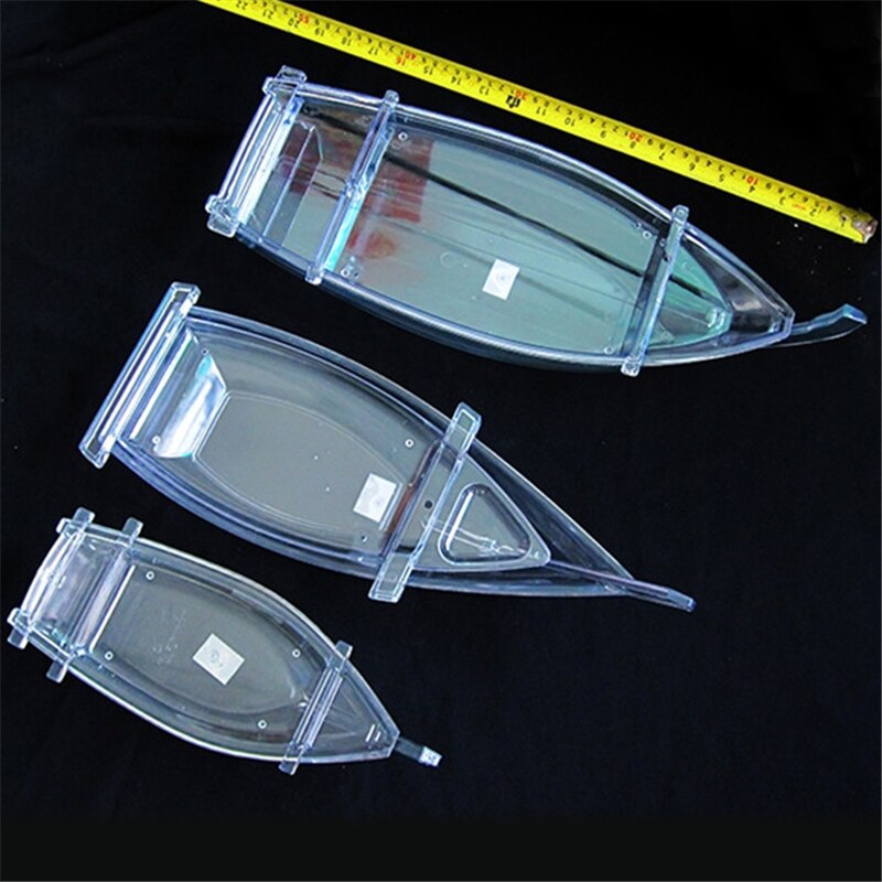 Acrylic sushi boat sashimi ice tray Japanese and Korean cuisine sushi fruit plate seafood sashimi platter tray salmon ice tray