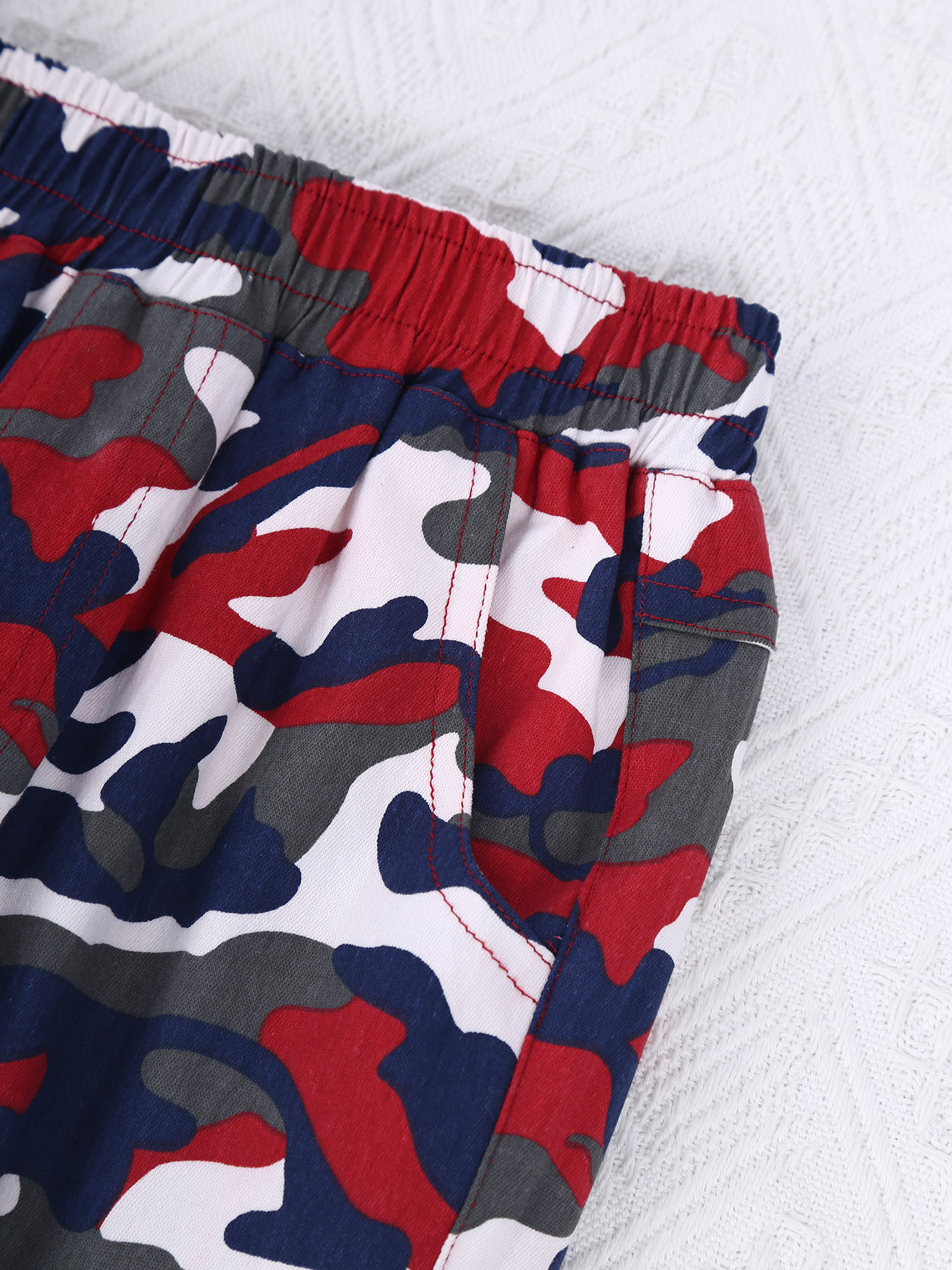 Pantalones deportivos para bebés y niños, Pantalón Cargo con lazo en el tobillo, ropa de camuflaje para adolescentes, 6, 8, 10, 12, 14 años, otoño