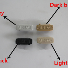 Airbag bc søjleindsats trim cover "airbag" badge til cc golf jetta passat polo touran 5 g 0853437 1 k 0853437b 3 c 0853437c