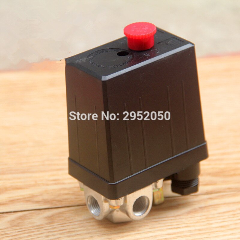 1 Pcs Heavy Duty Air Compressor Pressure Switch Control Valve 220VAC 90 PSI -120 PSI