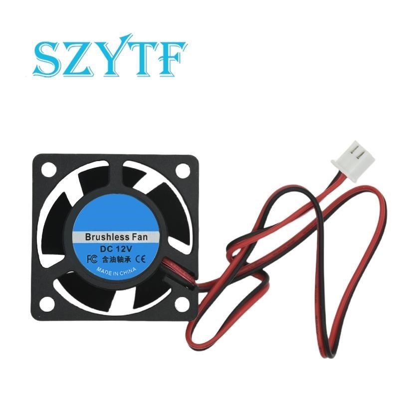 Mini ventilador de refrigeración para impresora 3D, ventilador de escape pequeño de 2 pines, 5V, 12V, 24V CC, 40MM, 40x40x20mm, 4020